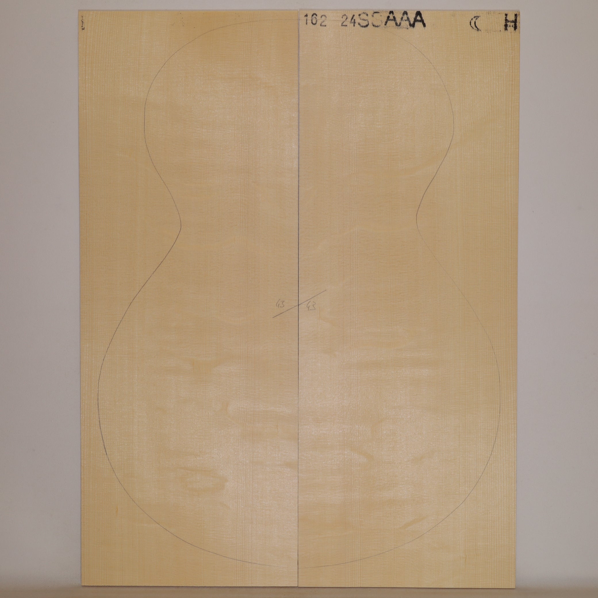 Spruce Top for Steel String Guitar AAA (no. 1201)