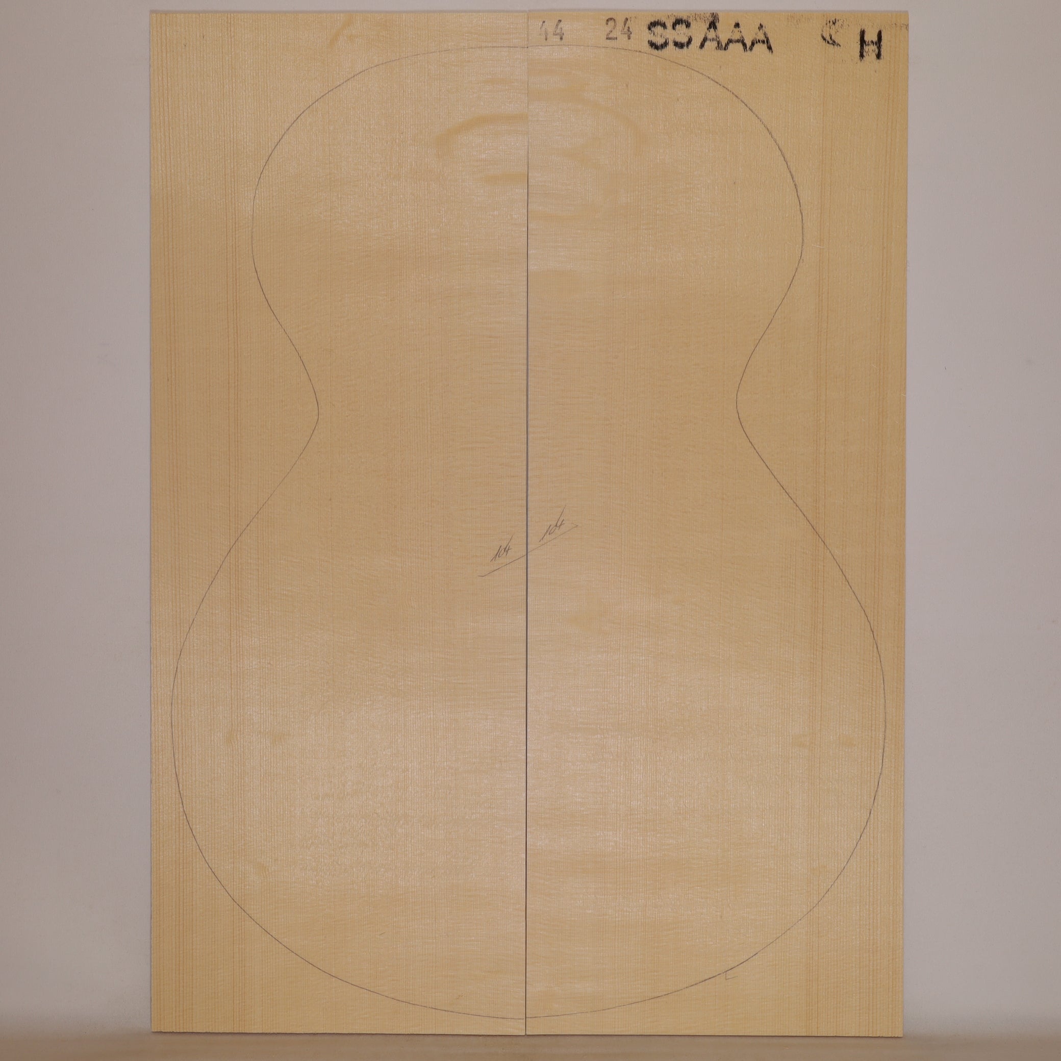 Fichtendecke für Steelstring Gitarre AAA (Nr. 1207)