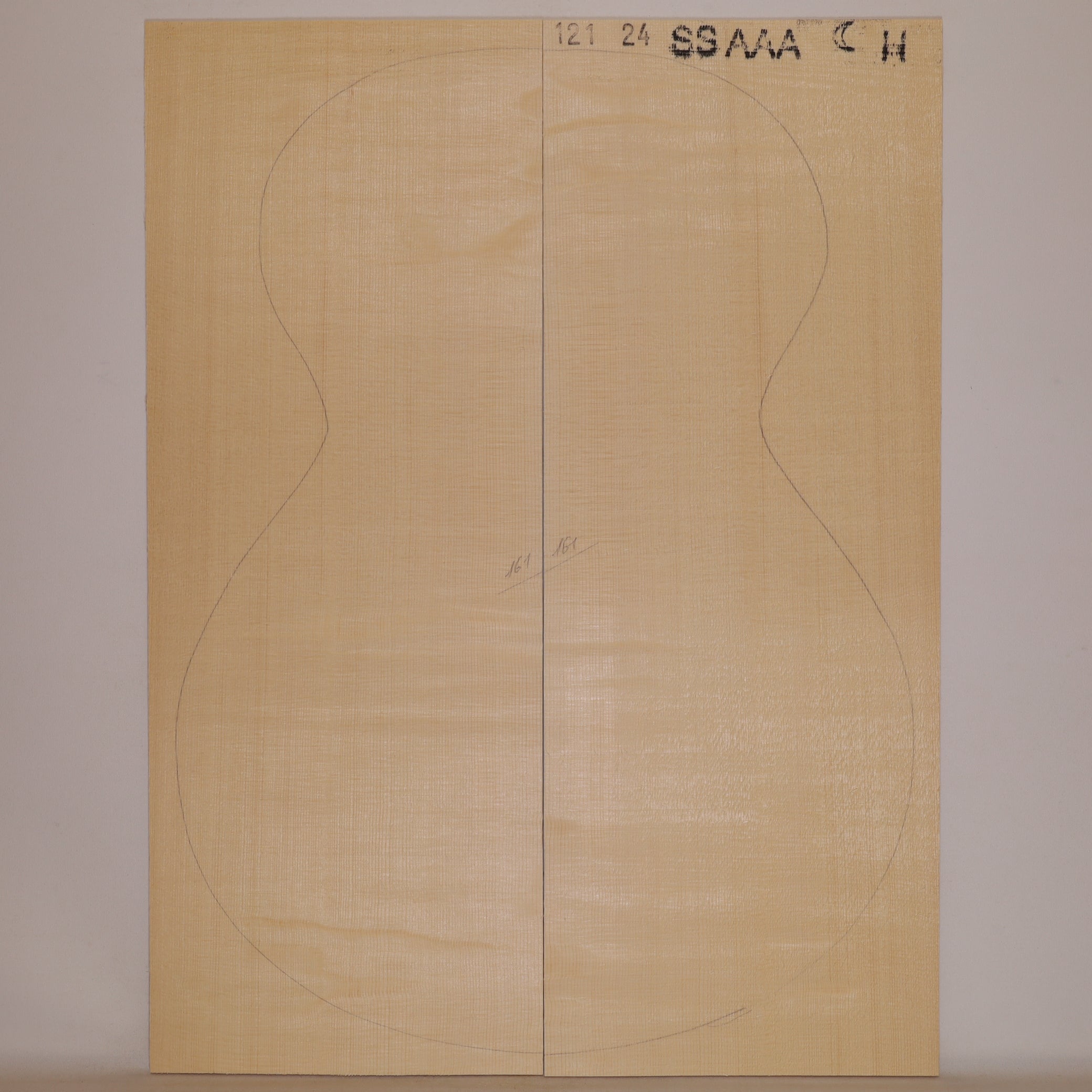 Fichtendecke für Steelstring Gitarre AAA (Nr. 1211)