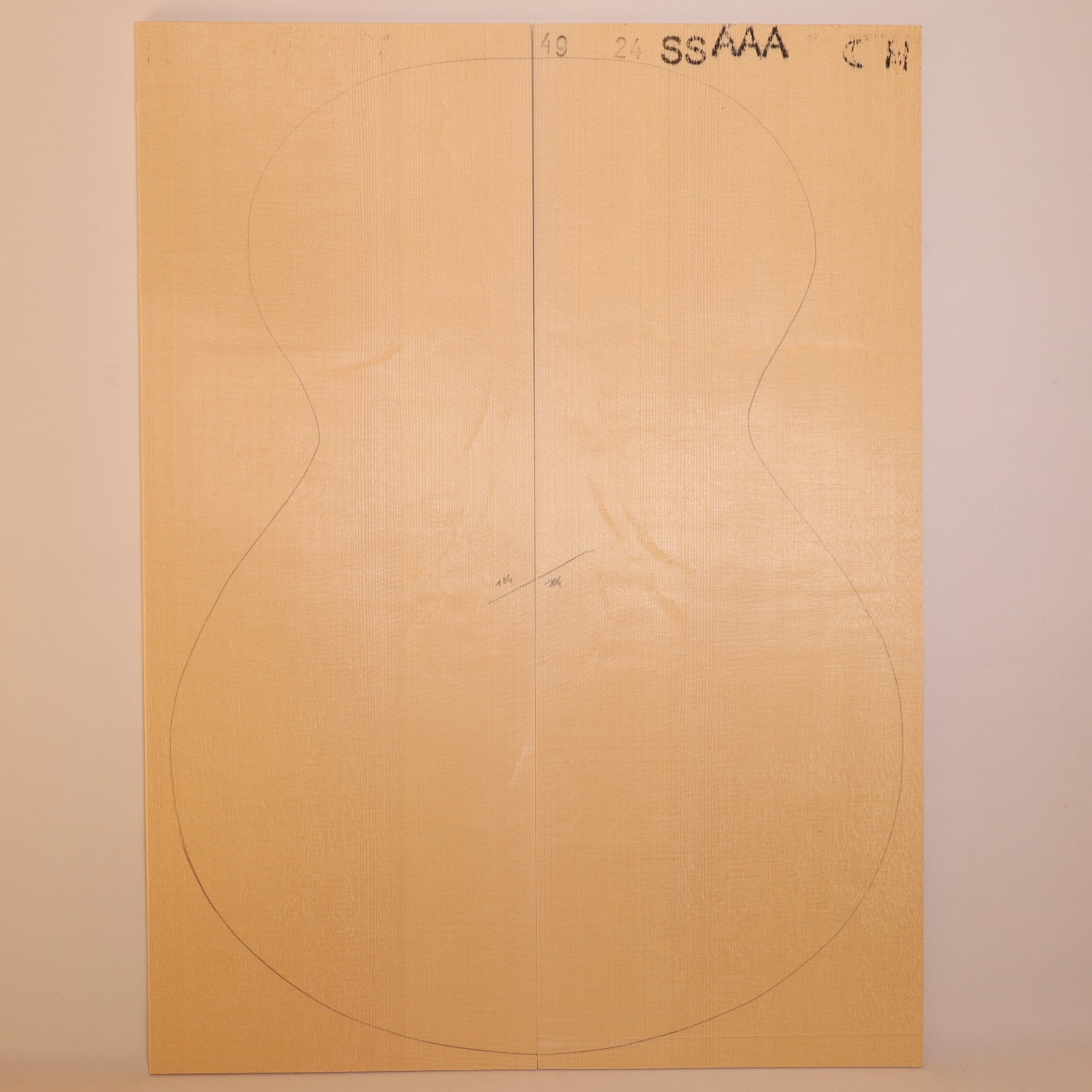 Spruce Top for Steel String Guitar AAA (no. 1674)