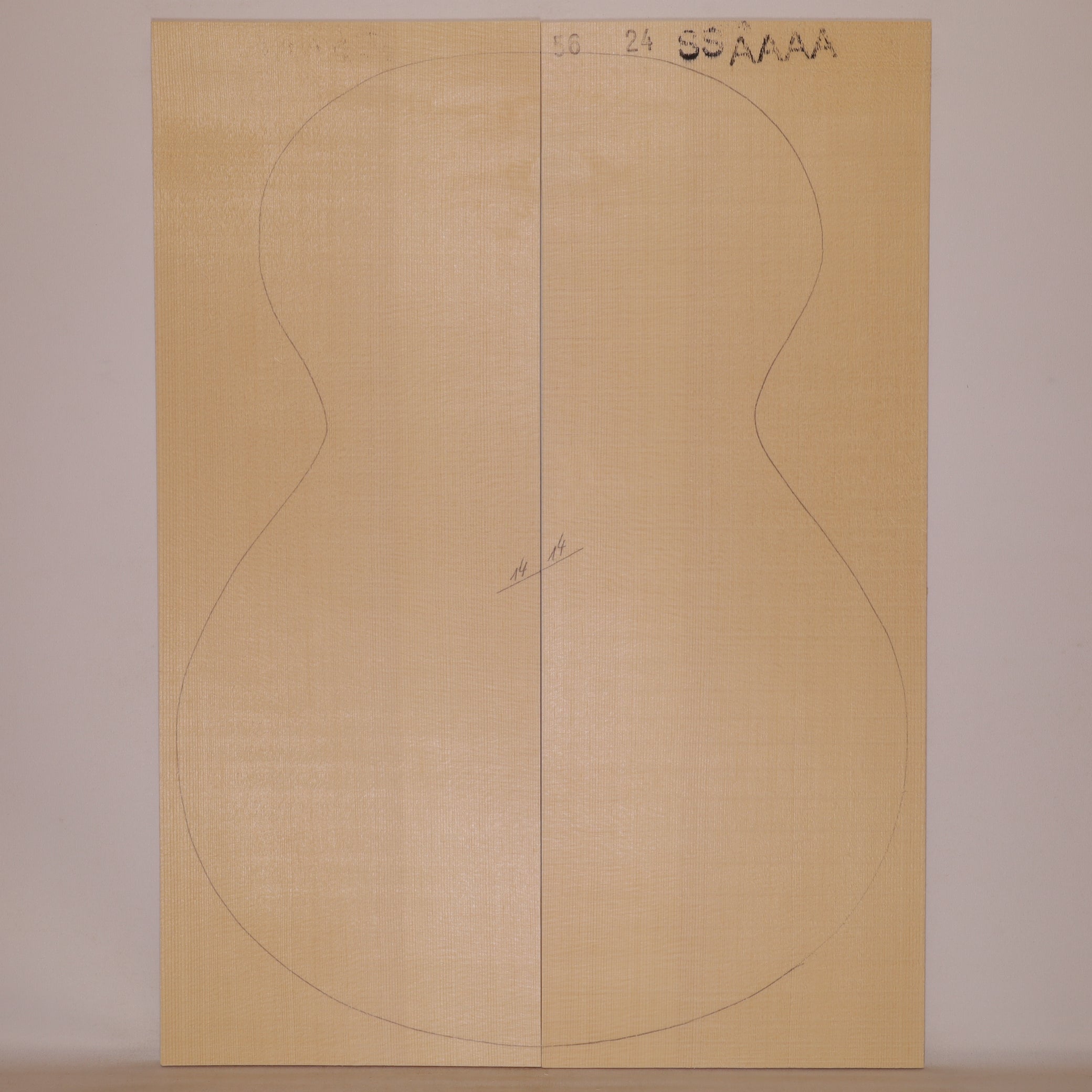 Fichtendecke für Steelstring Gitarre AAAA (Nr. 1241)