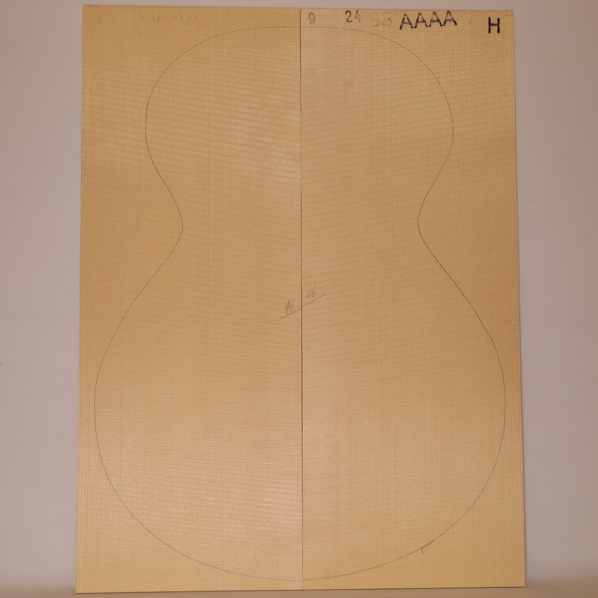 Fichtendecke für Steelstring Gitarre AAAA (Nr. 2151)