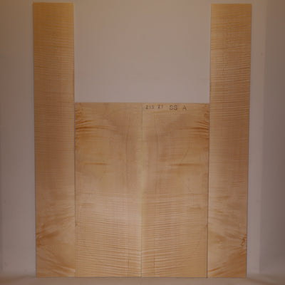 Ahorn Set (Boden/Zargen) für Steelstring Gitarre A (Nr. 2015)