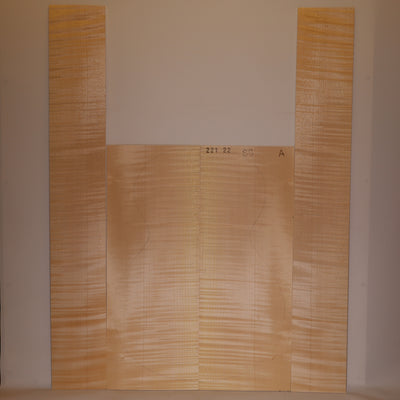 Ahorn Set (Boden/Zargen) für Steelstring Gitarre A (Nr. 2013)