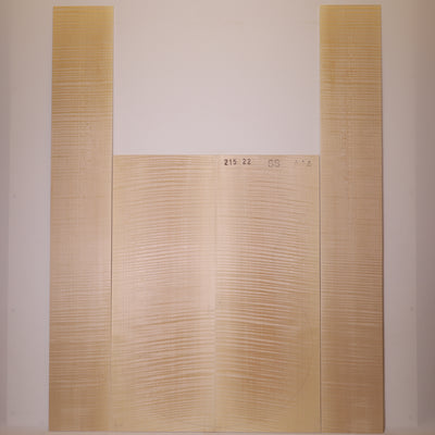 Ahorn Set (Boden/Zargen) für Steelstring Gitarre AAA (Nr. 1318)