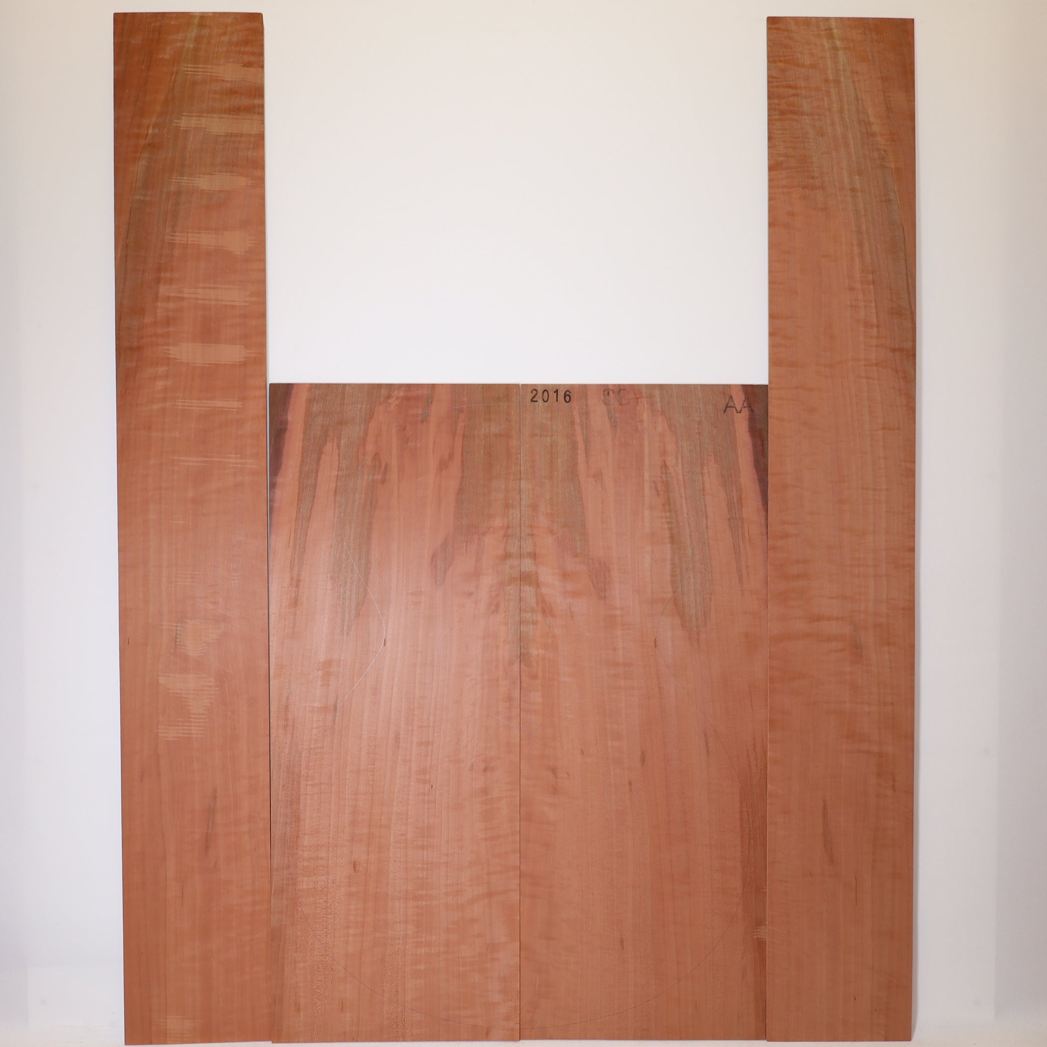 Pear Set steamed (Back/Sides) for Steelstring Guitar AA (no. 393)