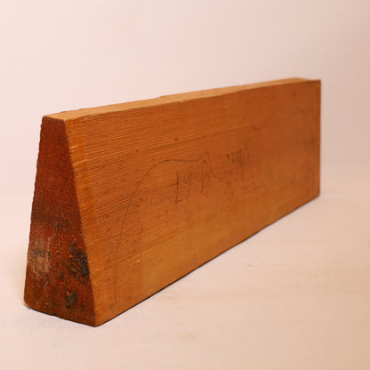 Gespaltene Fichtendecke für Violine von 1967 (Nr. 1866)