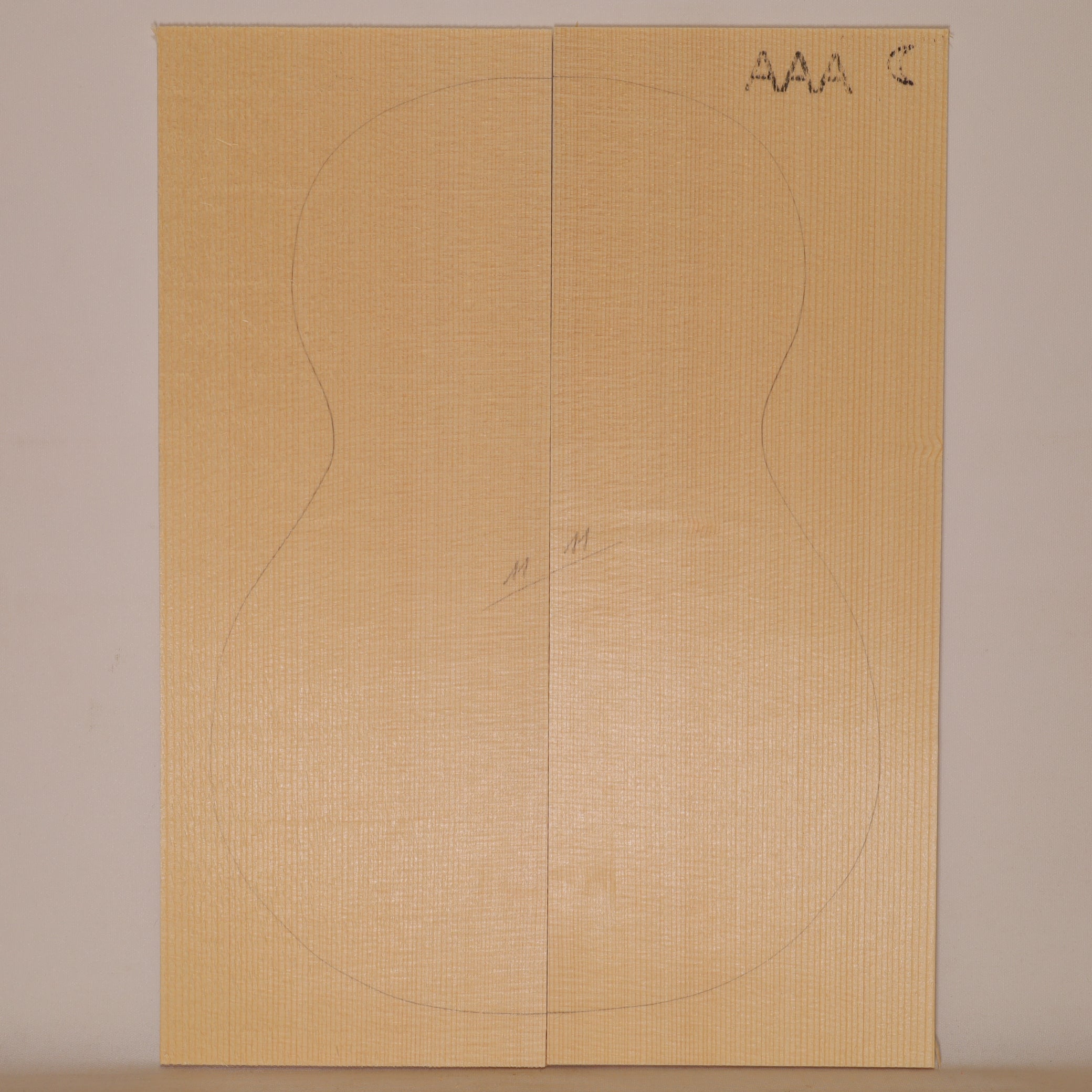 Fichtendecke für Ukulele (Bariton) AAA (Nr. 1395)