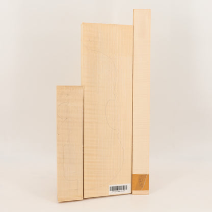 Maple Set (Back/Neck/Sides) for Viola AA (no. 2675)