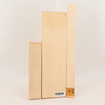 Ahorn Set (Boden/Hals/Zargen) für Viola AA (Nr. 2677)