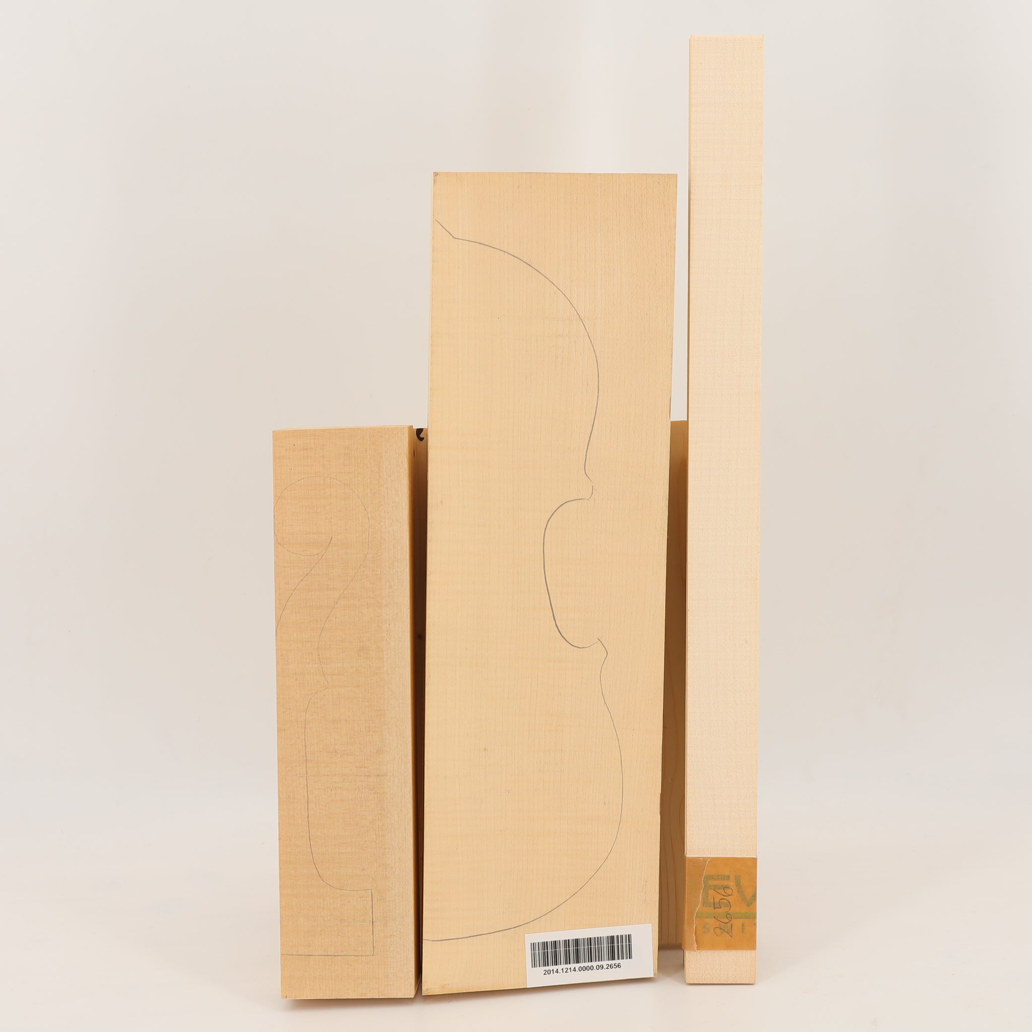 Ahorn Set (Boden/Hals/Zargen) für Violine A (Nr. 2656)