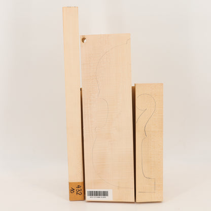 Ahorn Set (Boden/Hals/Zargen) für Violine A (Nr. 2655)