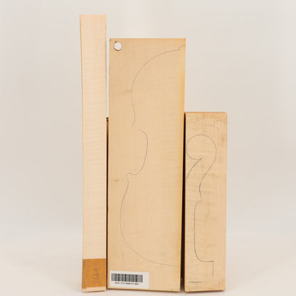 Ahorn Set (Boden/Hals/Zargen) für Violine AA (Nr. 2661)