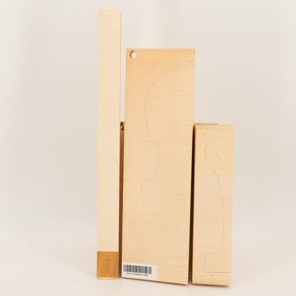 Maple Set (Back/Neck/Sides) for Violin AAA (no. 2663)
