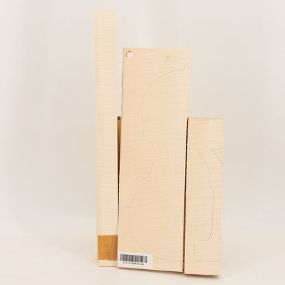 Maple Set (Back/Neck/Sides) for Violin AAA (no. 2668)