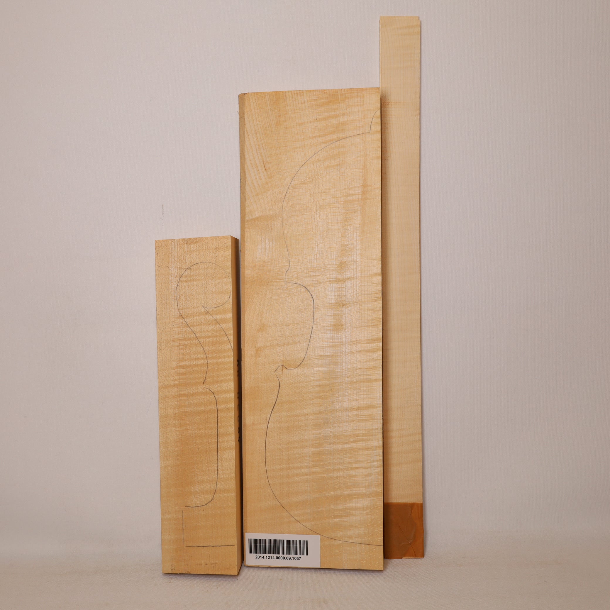 Maple Set (Back/Neck/Sides) for Violin A (no. 1057)