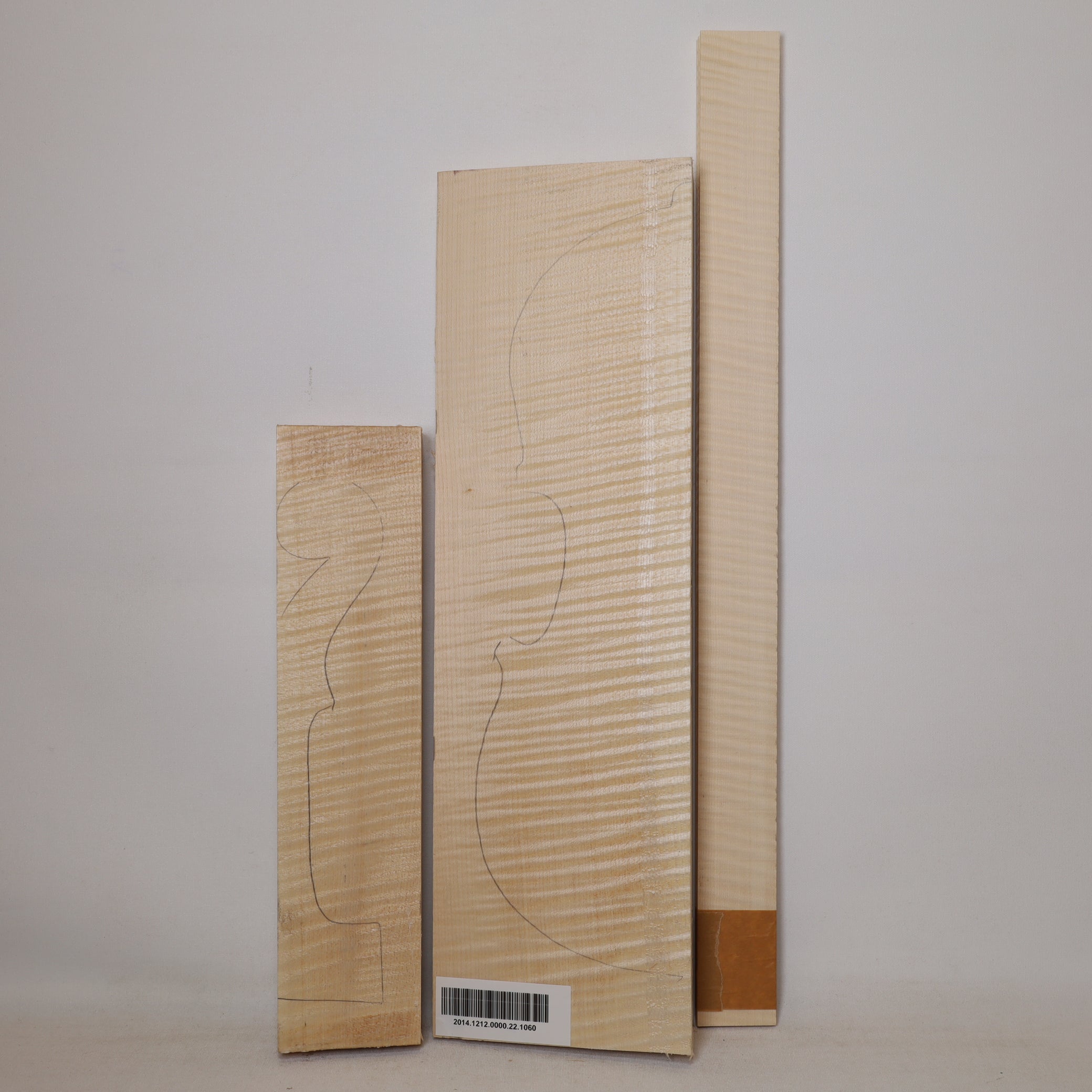 Maple Set (Back/Neck/Sides) for Violin AAA (no. 1060)